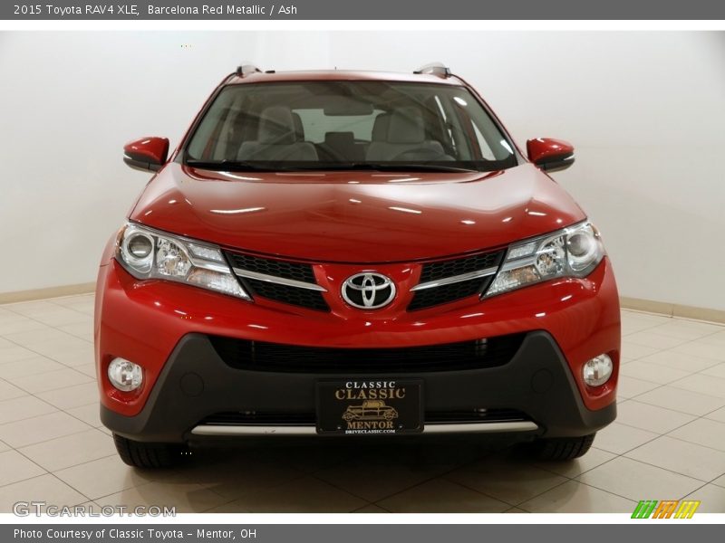 Barcelona Red Metallic / Ash 2015 Toyota RAV4 XLE