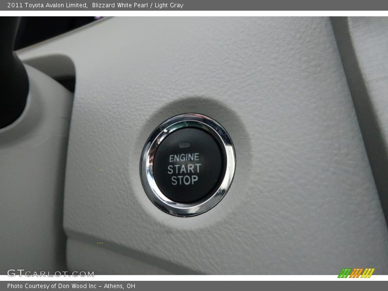 Blizzard White Pearl / Light Gray 2011 Toyota Avalon Limited