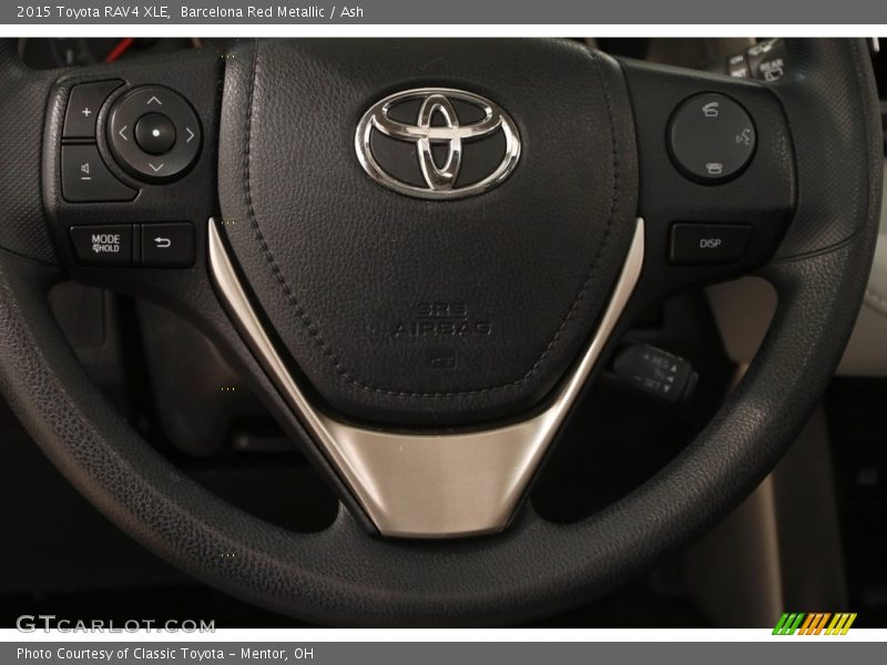 Barcelona Red Metallic / Ash 2015 Toyota RAV4 XLE
