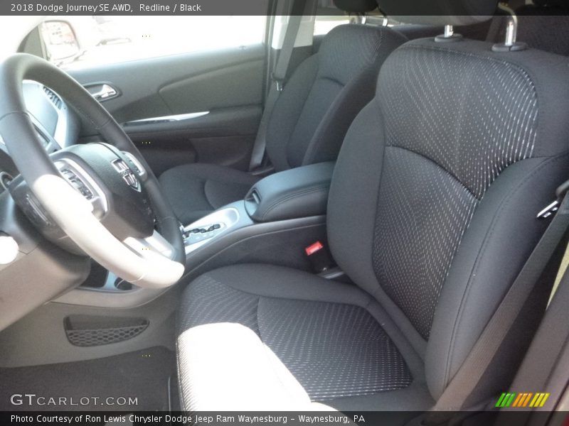 Redline / Black 2018 Dodge Journey SE AWD