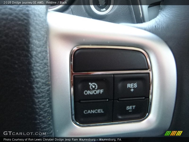 Redline / Black 2018 Dodge Journey SE AWD