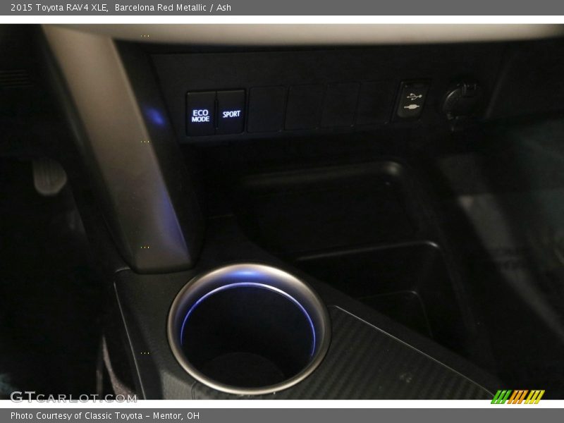 Barcelona Red Metallic / Ash 2015 Toyota RAV4 XLE