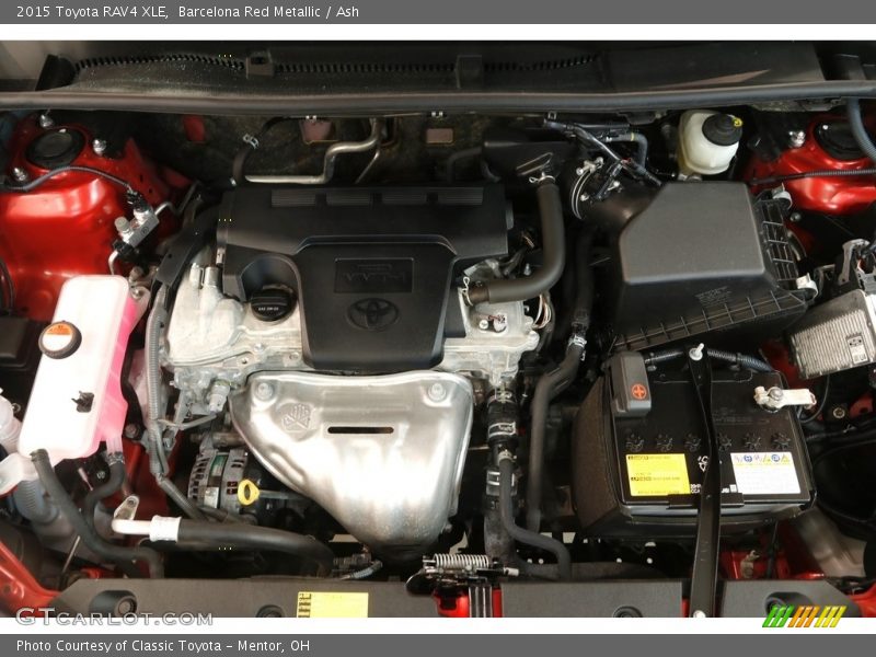 Barcelona Red Metallic / Ash 2015 Toyota RAV4 XLE