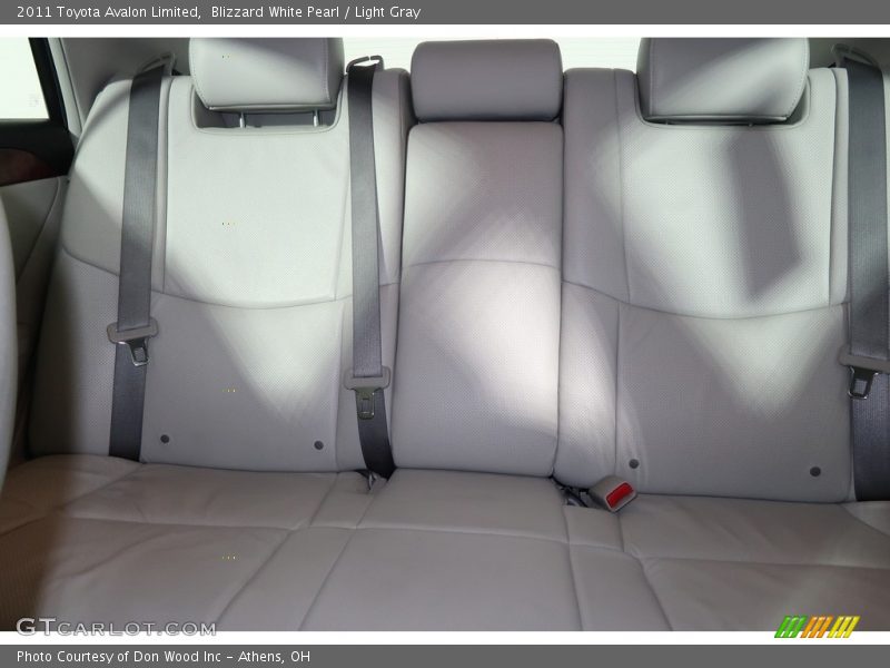 Blizzard White Pearl / Light Gray 2011 Toyota Avalon Limited