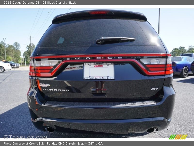 DB Black Crystal / Black 2018 Dodge Durango GT