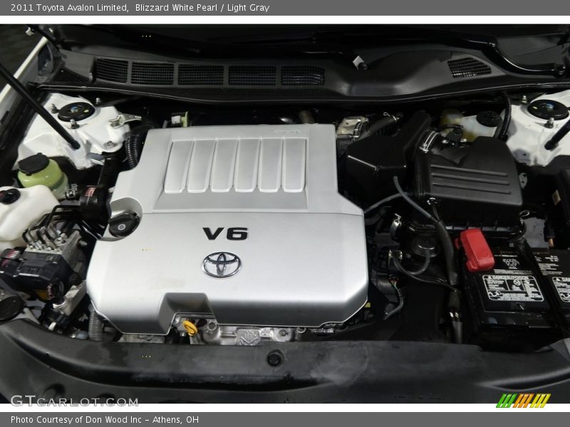 Blizzard White Pearl / Light Gray 2011 Toyota Avalon Limited