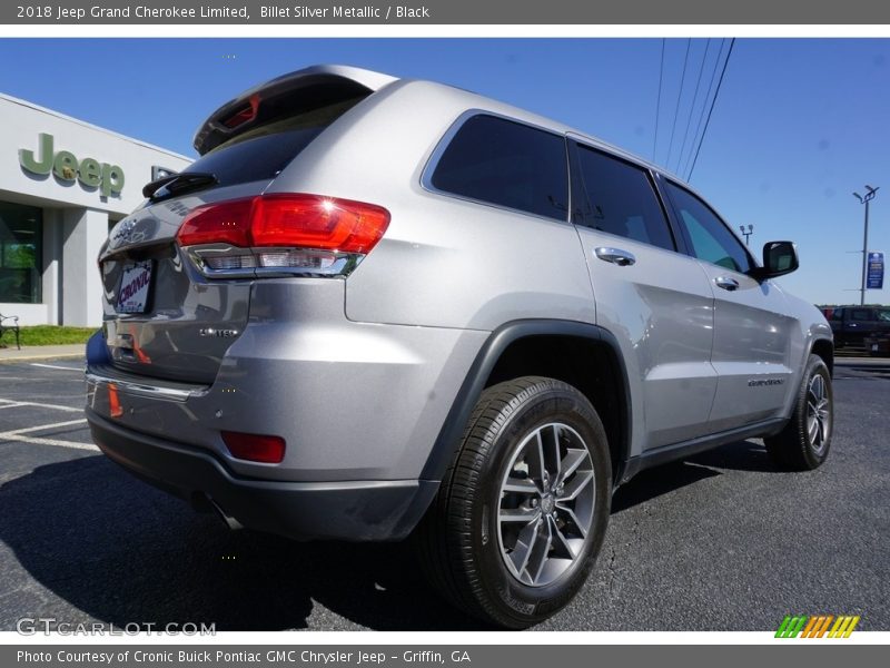 Billet Silver Metallic / Black 2018 Jeep Grand Cherokee Limited