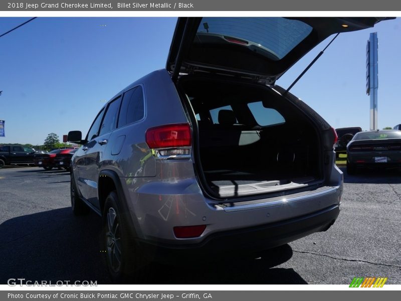 Billet Silver Metallic / Black 2018 Jeep Grand Cherokee Limited