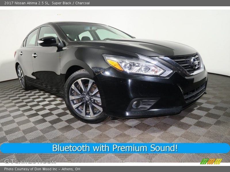 Super Black / Charcoal 2017 Nissan Altima 2.5 SL
