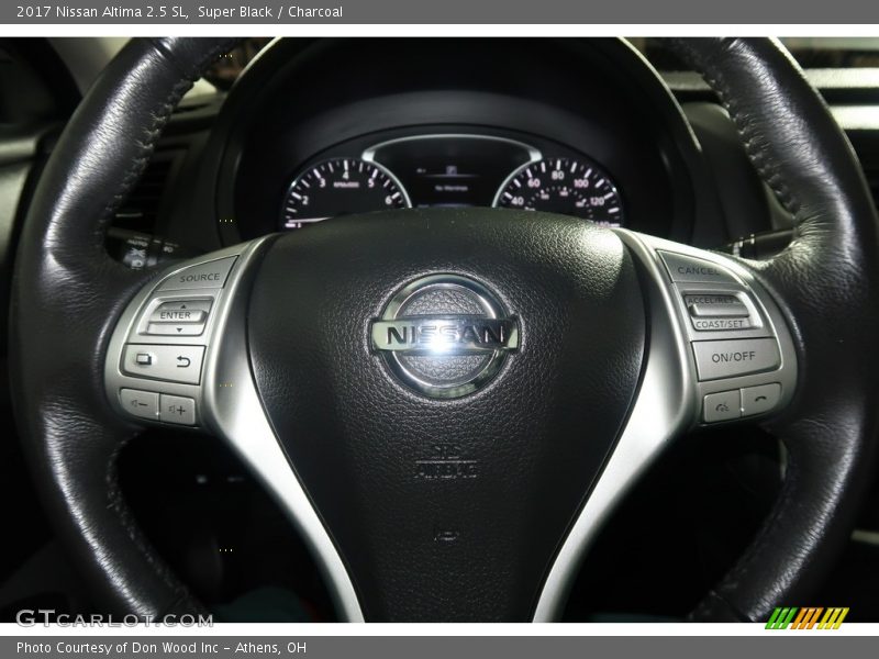 Super Black / Charcoal 2017 Nissan Altima 2.5 SL