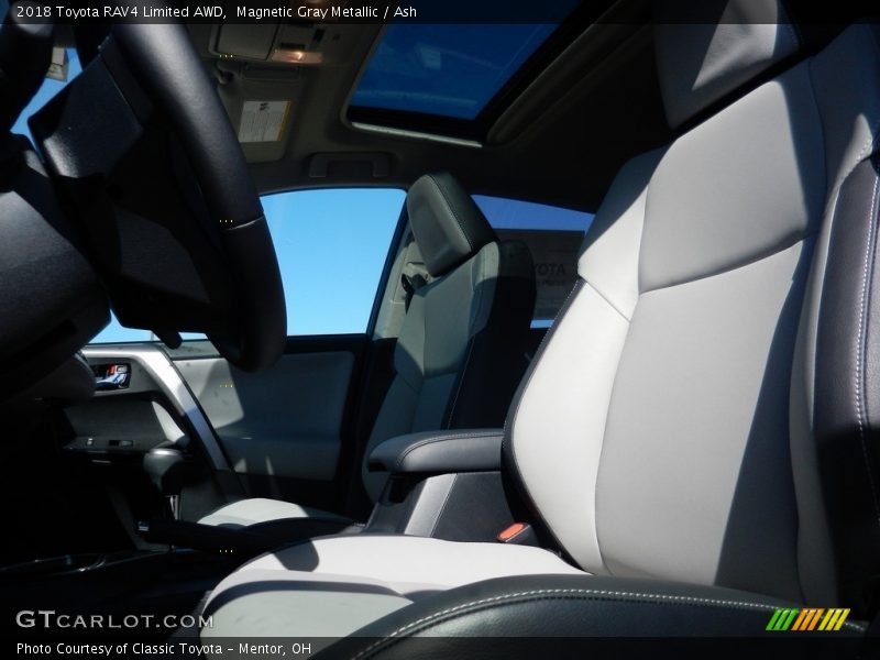Magnetic Gray Metallic / Ash 2018 Toyota RAV4 Limited AWD