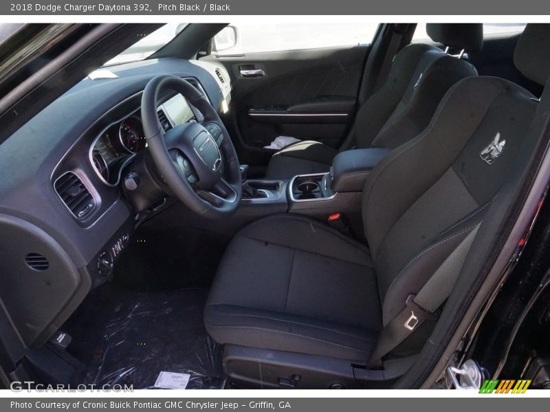 Pitch Black / Black 2018 Dodge Charger Daytona 392