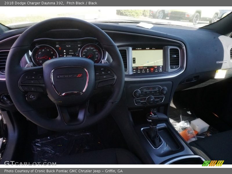 Pitch Black / Black 2018 Dodge Charger Daytona 392