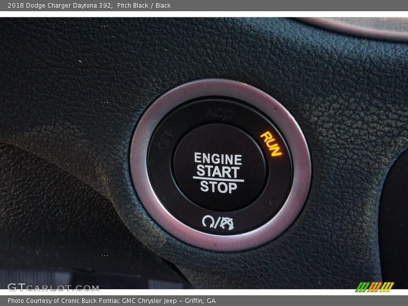 Pitch Black / Black 2018 Dodge Charger Daytona 392