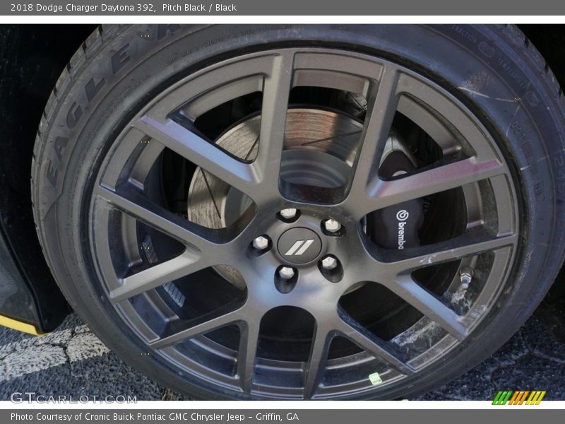 Pitch Black / Black 2018 Dodge Charger Daytona 392