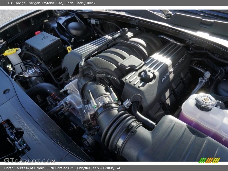 Pitch Black / Black 2018 Dodge Charger Daytona 392