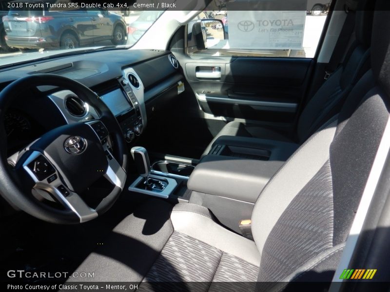 Cement / Black 2018 Toyota Tundra SR5 Double Cab 4x4