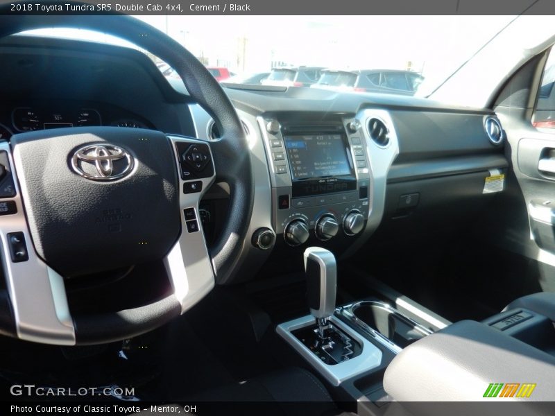 Cement / Black 2018 Toyota Tundra SR5 Double Cab 4x4
