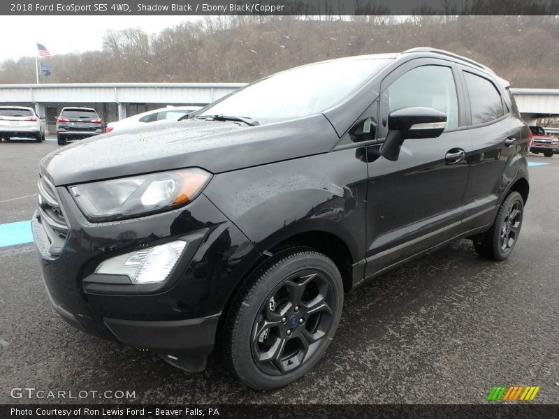 Front 3/4 View of 2018 EcoSport SES 4WD