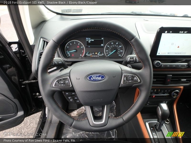  2018 EcoSport SES 4WD Steering Wheel