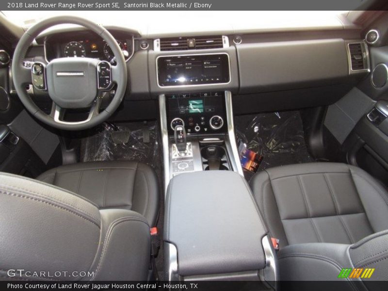 Santorini Black Metallic / Ebony 2018 Land Rover Range Rover Sport SE