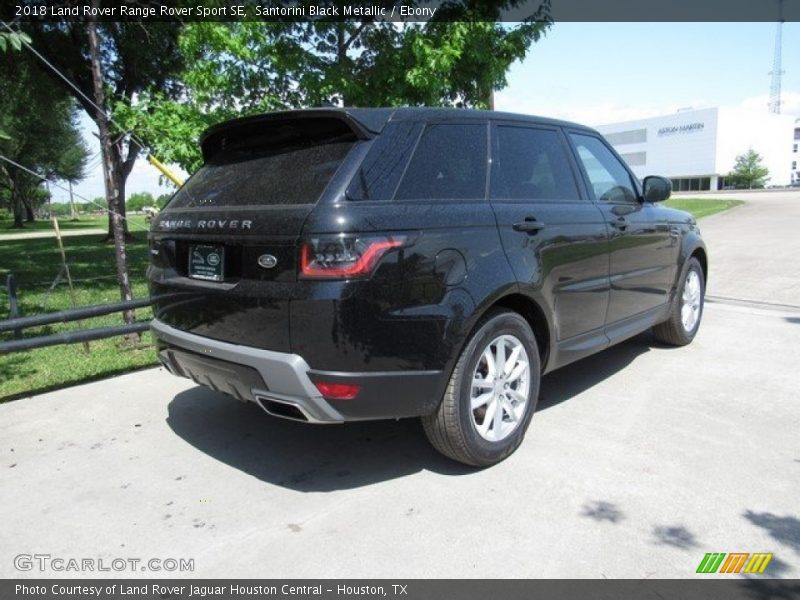 Santorini Black Metallic / Ebony 2018 Land Rover Range Rover Sport SE