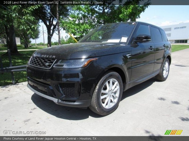 Santorini Black Metallic / Ebony 2018 Land Rover Range Rover Sport SE
