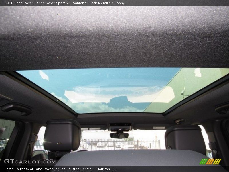 Santorini Black Metallic / Ebony 2018 Land Rover Range Rover Sport SE