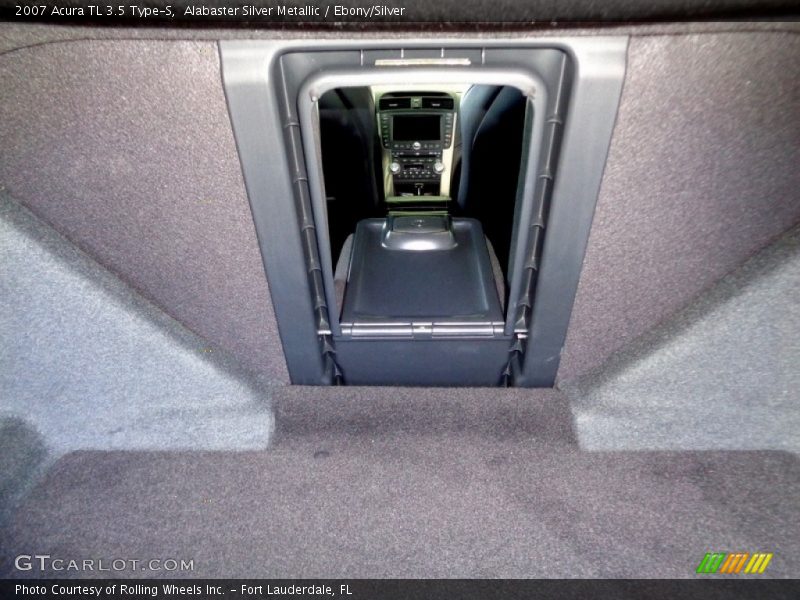 Alabaster Silver Metallic / Ebony/Silver 2007 Acura TL 3.5 Type-S