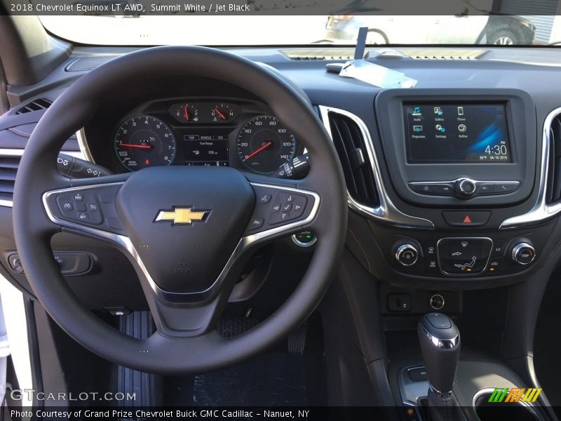 Summit White / Jet Black 2018 Chevrolet Equinox LT AWD
