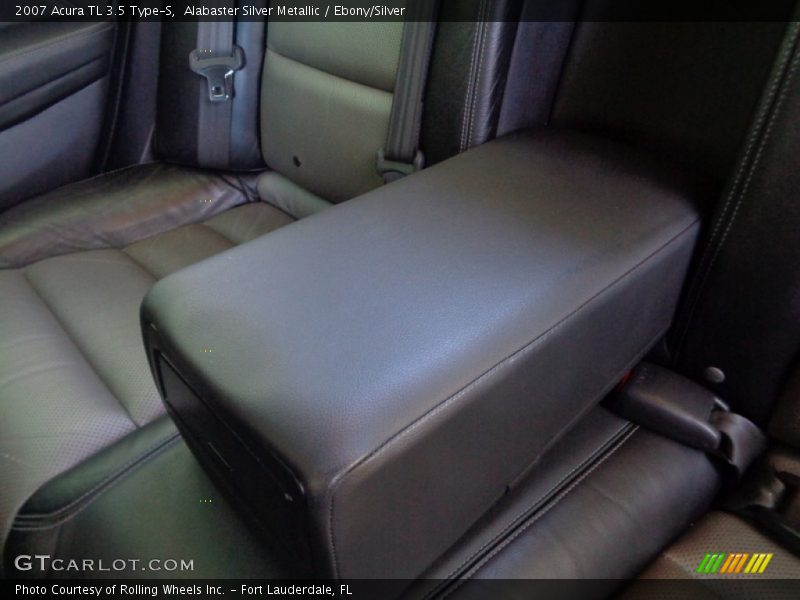 Alabaster Silver Metallic / Ebony/Silver 2007 Acura TL 3.5 Type-S
