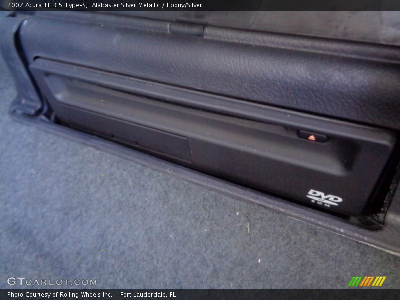 Alabaster Silver Metallic / Ebony/Silver 2007 Acura TL 3.5 Type-S