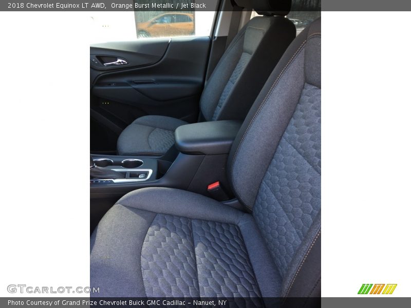 Orange Burst Metallic / Jet Black 2018 Chevrolet Equinox LT AWD