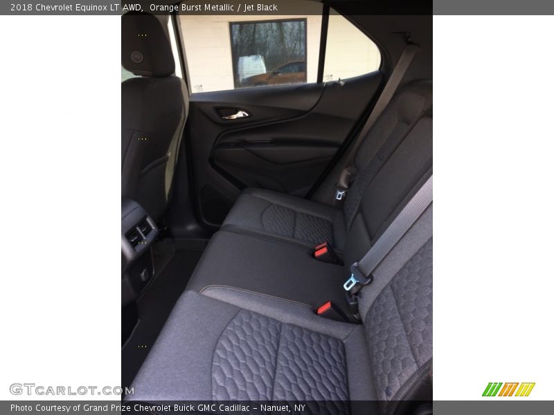 Orange Burst Metallic / Jet Black 2018 Chevrolet Equinox LT AWD