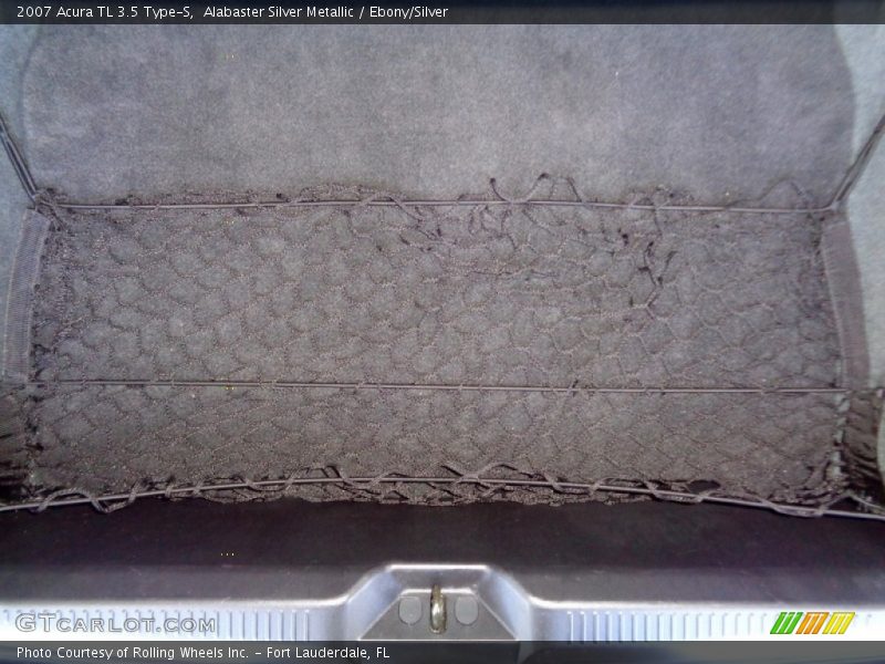 Alabaster Silver Metallic / Ebony/Silver 2007 Acura TL 3.5 Type-S