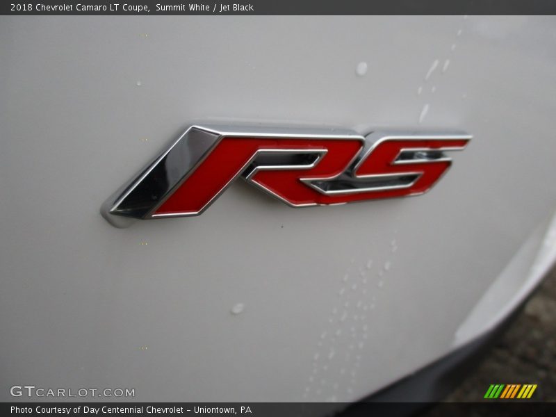 Summit White / Jet Black 2018 Chevrolet Camaro LT Coupe