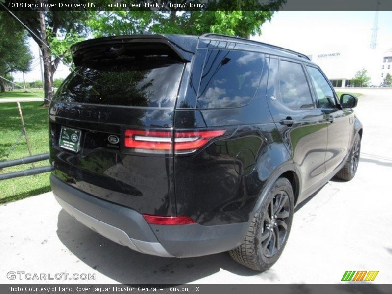Farallon Pearl Black / Ebony/Ebony 2018 Land Rover Discovery HSE