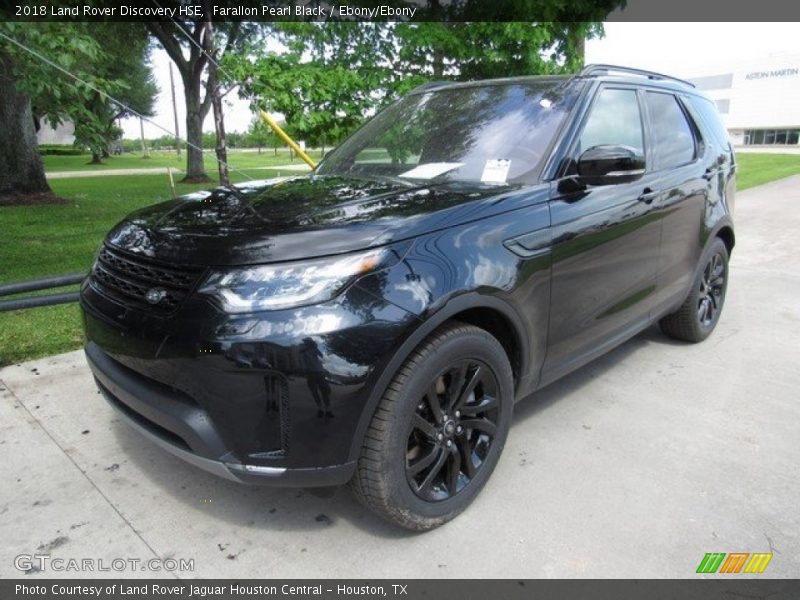 Farallon Pearl Black / Ebony/Ebony 2018 Land Rover Discovery HSE