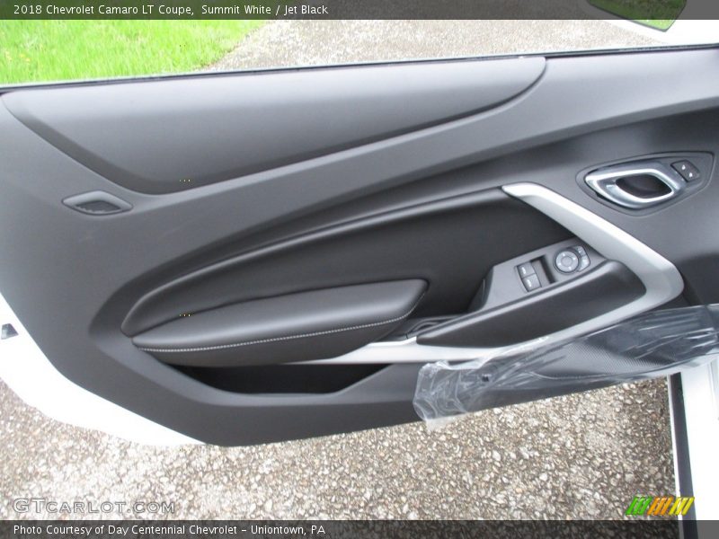Summit White / Jet Black 2018 Chevrolet Camaro LT Coupe