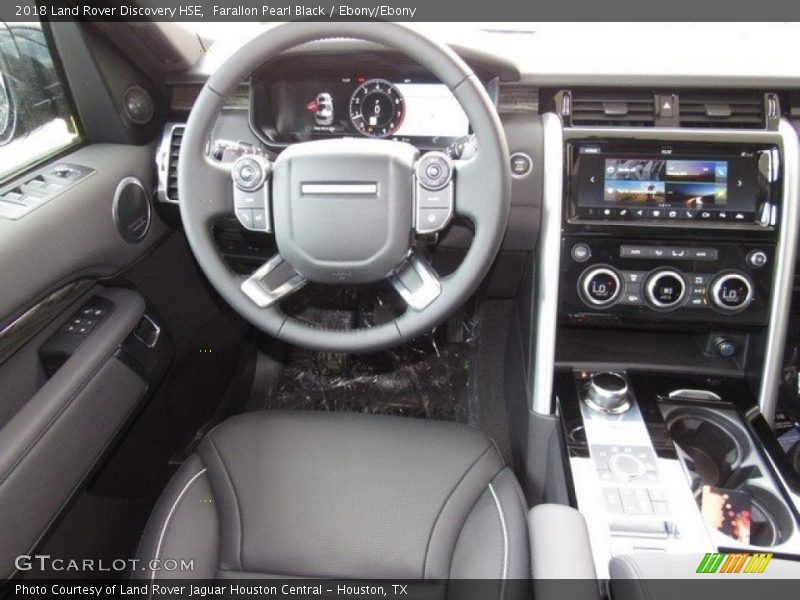 Farallon Pearl Black / Ebony/Ebony 2018 Land Rover Discovery HSE