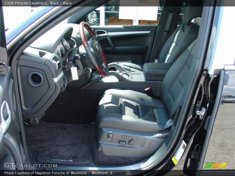 Black / Black 2008 Porsche Cayenne S