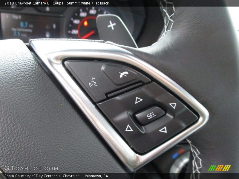 Summit White / Jet Black 2018 Chevrolet Camaro LT Coupe