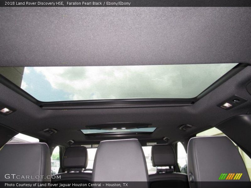 Farallon Pearl Black / Ebony/Ebony 2018 Land Rover Discovery HSE