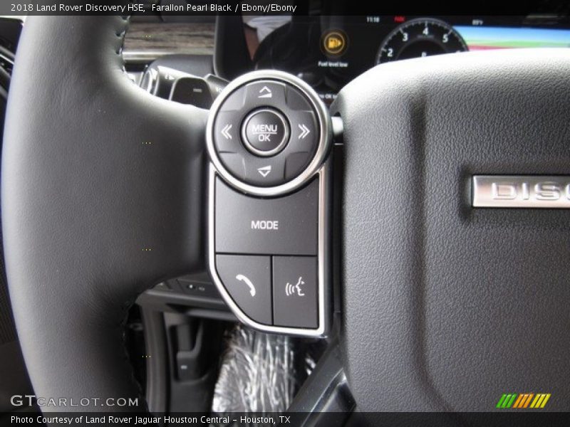Farallon Pearl Black / Ebony/Ebony 2018 Land Rover Discovery HSE