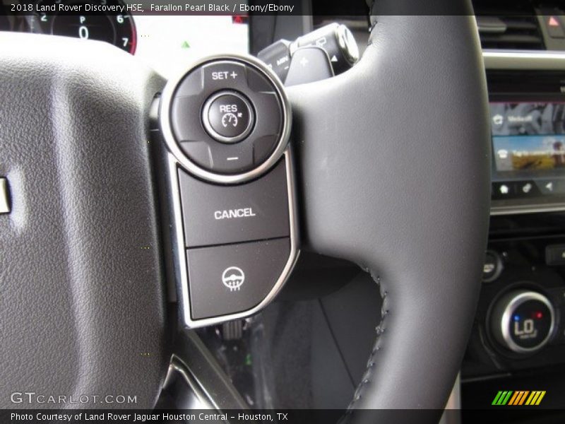 Farallon Pearl Black / Ebony/Ebony 2018 Land Rover Discovery HSE