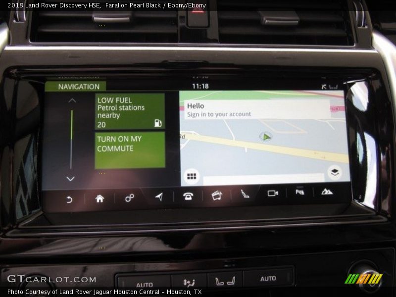 Farallon Pearl Black / Ebony/Ebony 2018 Land Rover Discovery HSE