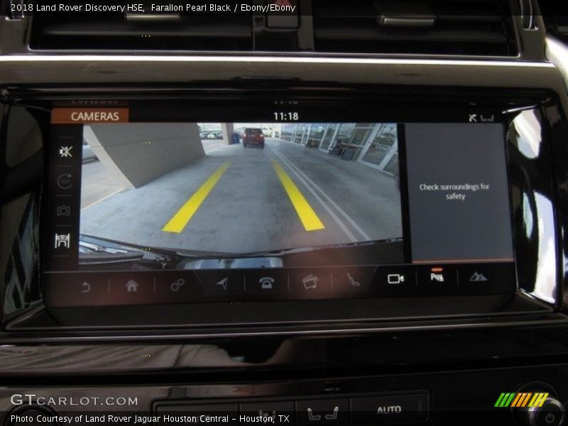 Farallon Pearl Black / Ebony/Ebony 2018 Land Rover Discovery HSE