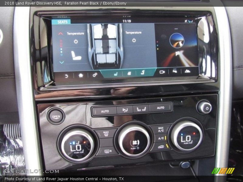 Farallon Pearl Black / Ebony/Ebony 2018 Land Rover Discovery HSE