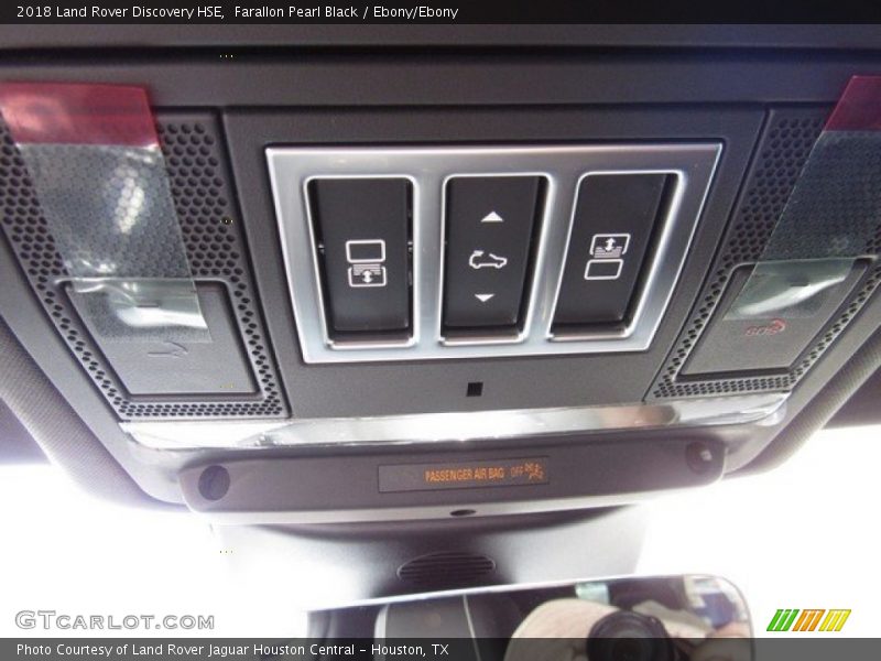 Farallon Pearl Black / Ebony/Ebony 2018 Land Rover Discovery HSE