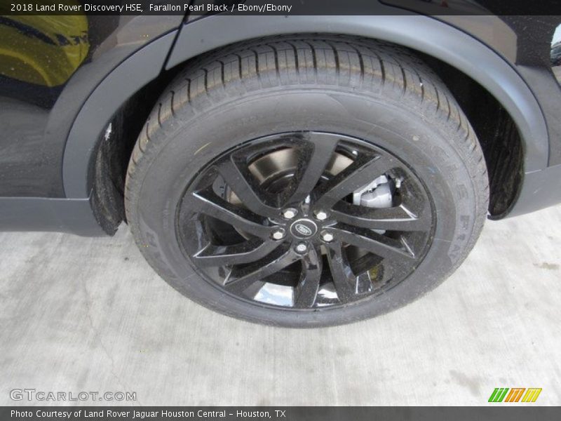 Farallon Pearl Black / Ebony/Ebony 2018 Land Rover Discovery HSE